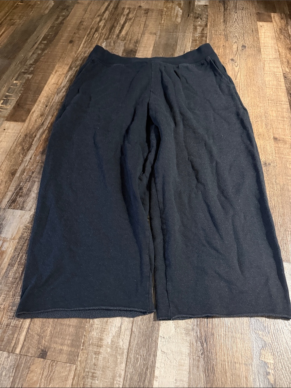Nike Black Wide-Leg Track Pants